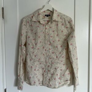 Jack & Jones Cream Floral Men's Shirt